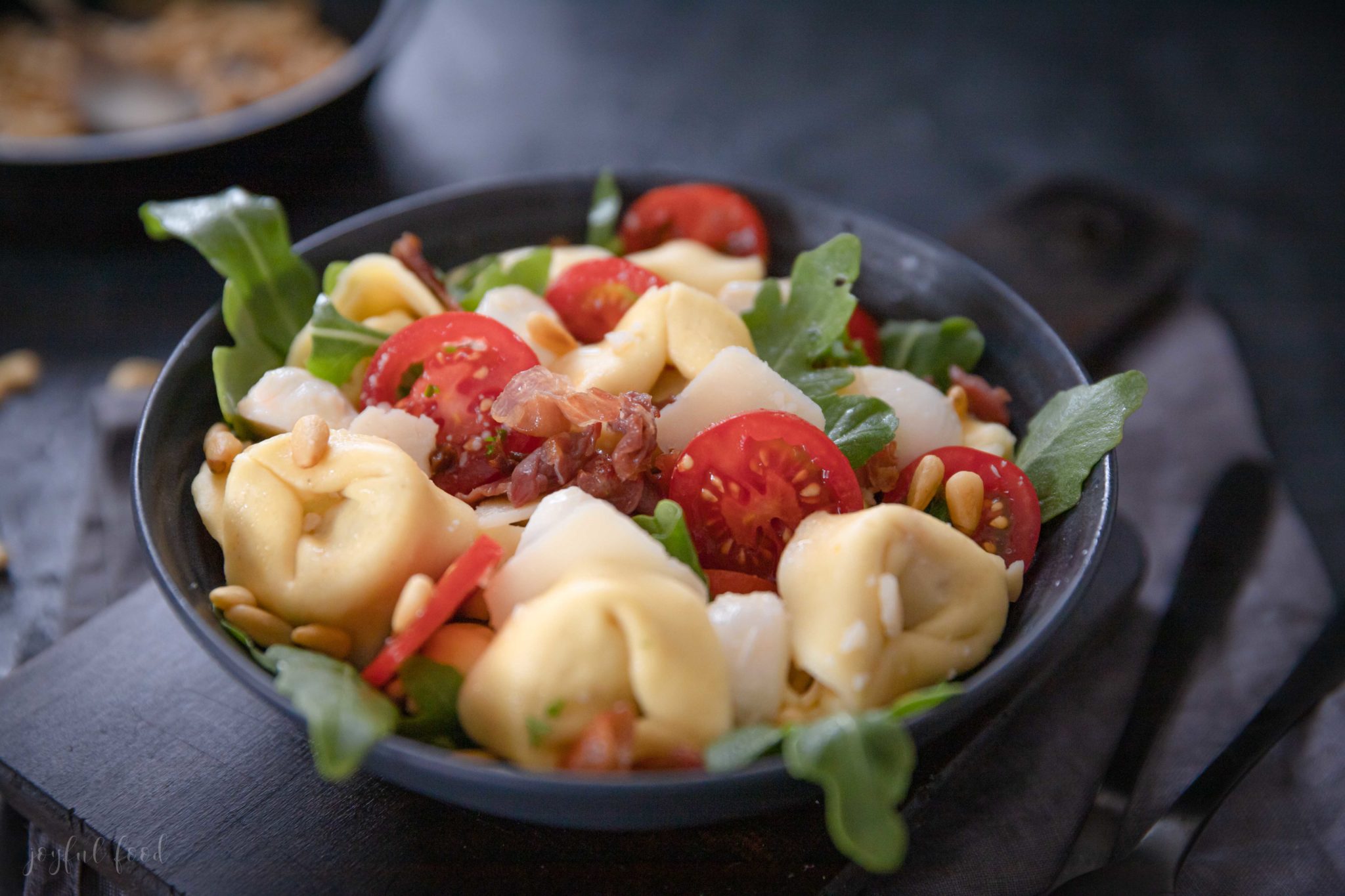 Tortellini Salat Rezept mit Schinken