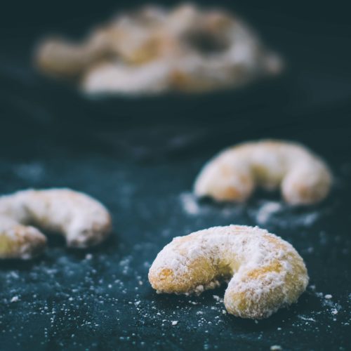 Vanillekipferl - einfach mit dem Vanillekipferlblech