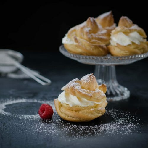 Windbeutel fluffig leicht - super einfaches Rezept 3 Windbeutel