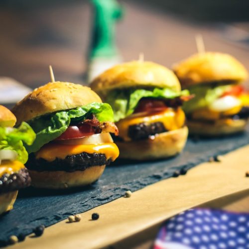 Mini BBQ Burger 2 Mini BBQ Burger