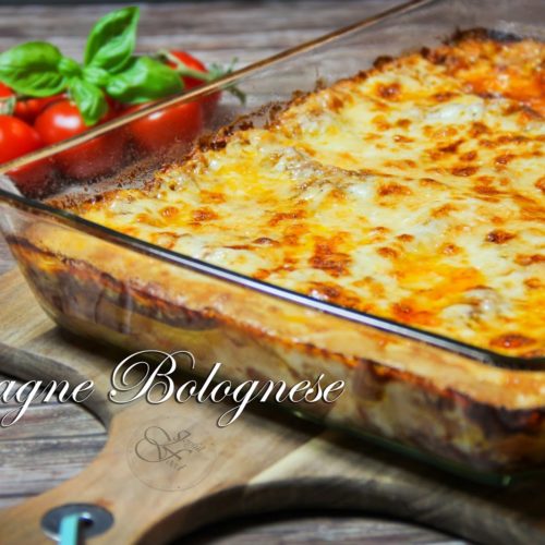 Lasagne Bolognese mit Béchamelsoße