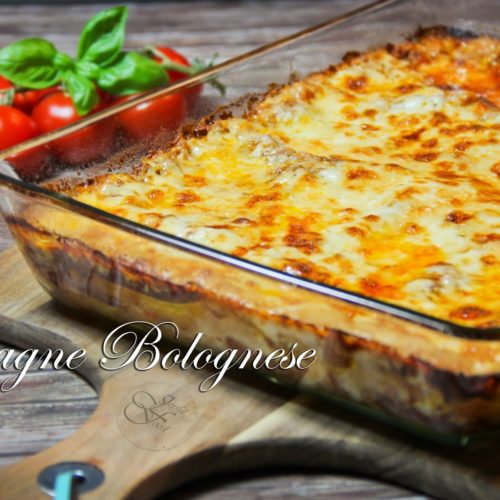 Lasagne Bolognese mit Béchamelsoße wie vom Italiener 2 Lasagne Bolognese mit Béchamelsoße