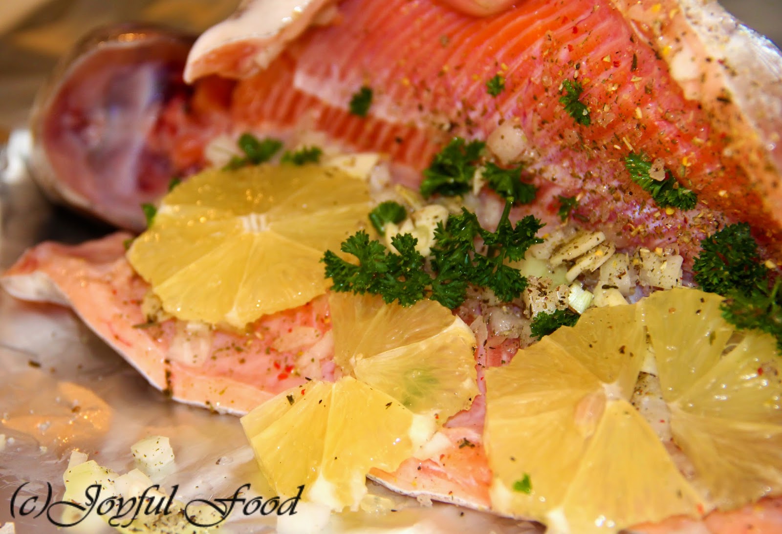 Gegrillter Fisch in Folie | Joyful Food