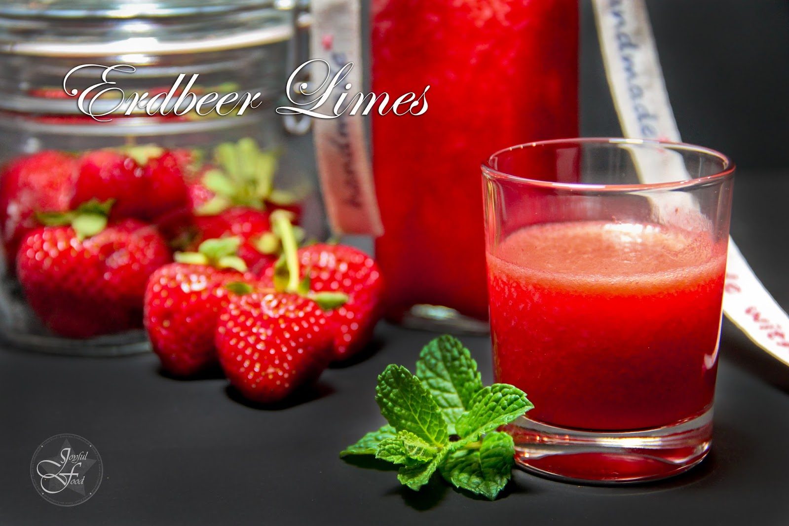 Erdbeerlimes: die fruchtige Verführung - Joyful Food