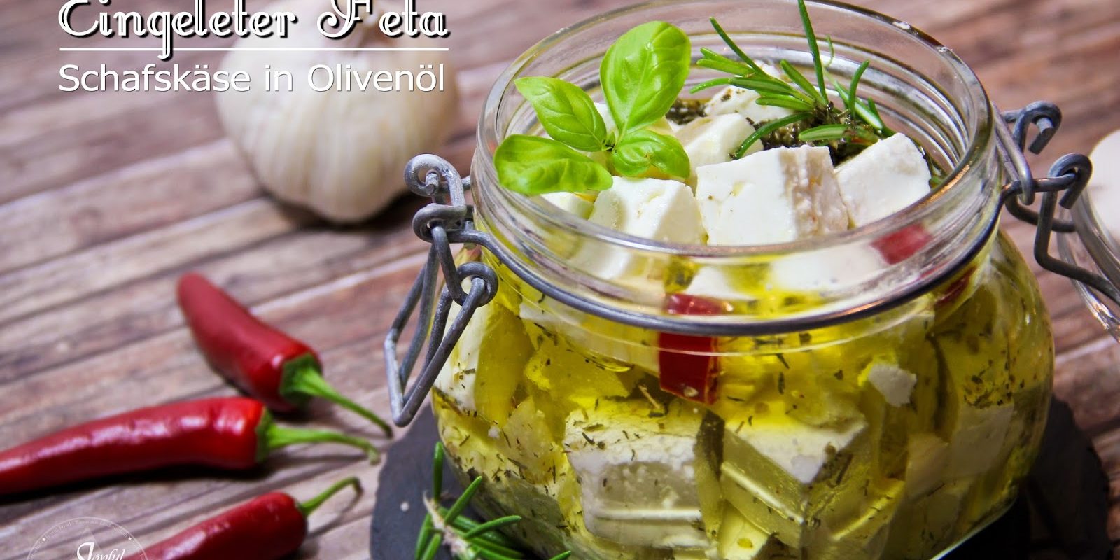 Eingelegter Feta