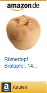 Bratapfel mit Blaubeeren und gerösteten Mandeln - Joyful Food