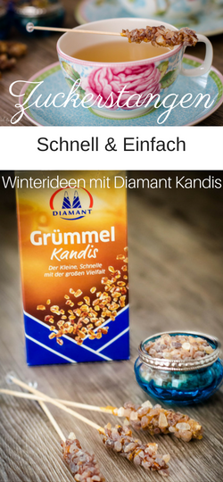 Zuckerstangen Diamant Kandis