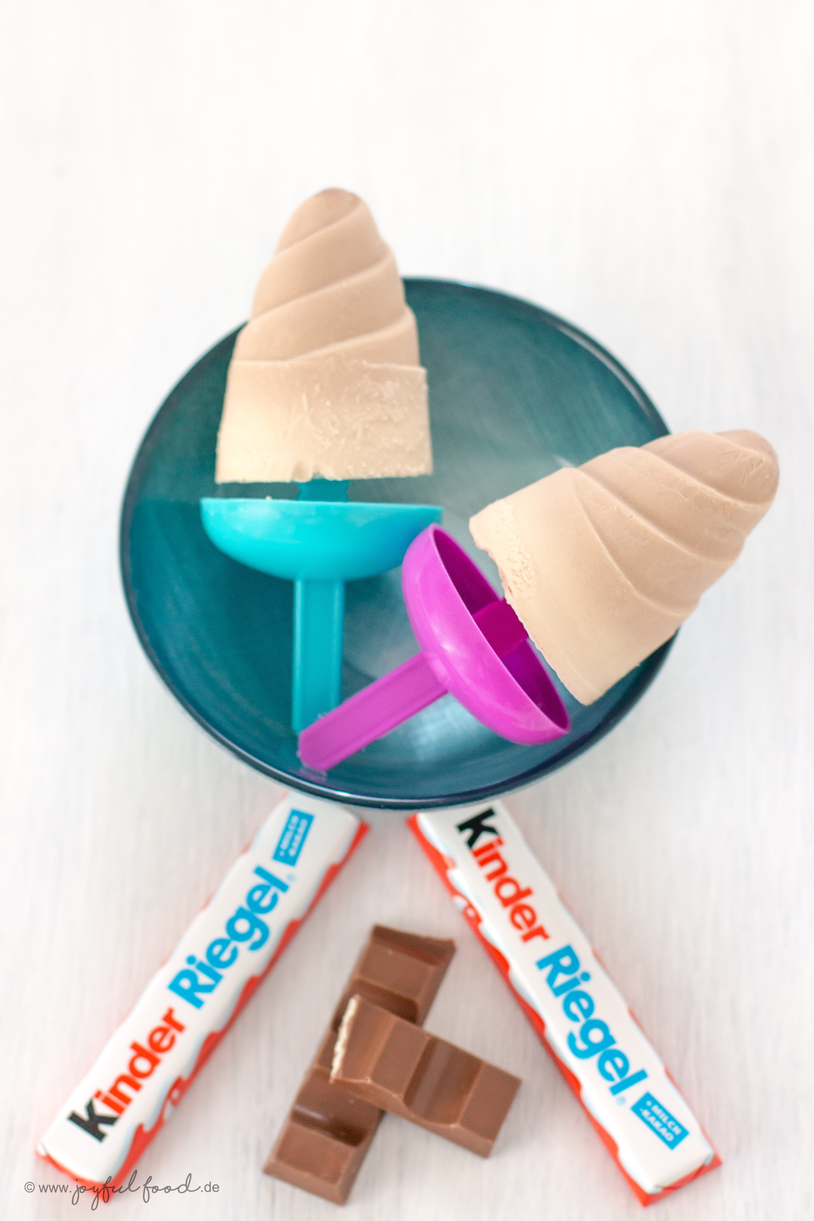 Leckeres Schokoladen Kinderriegel Eis auch für den Thermomix® - Joyful Food