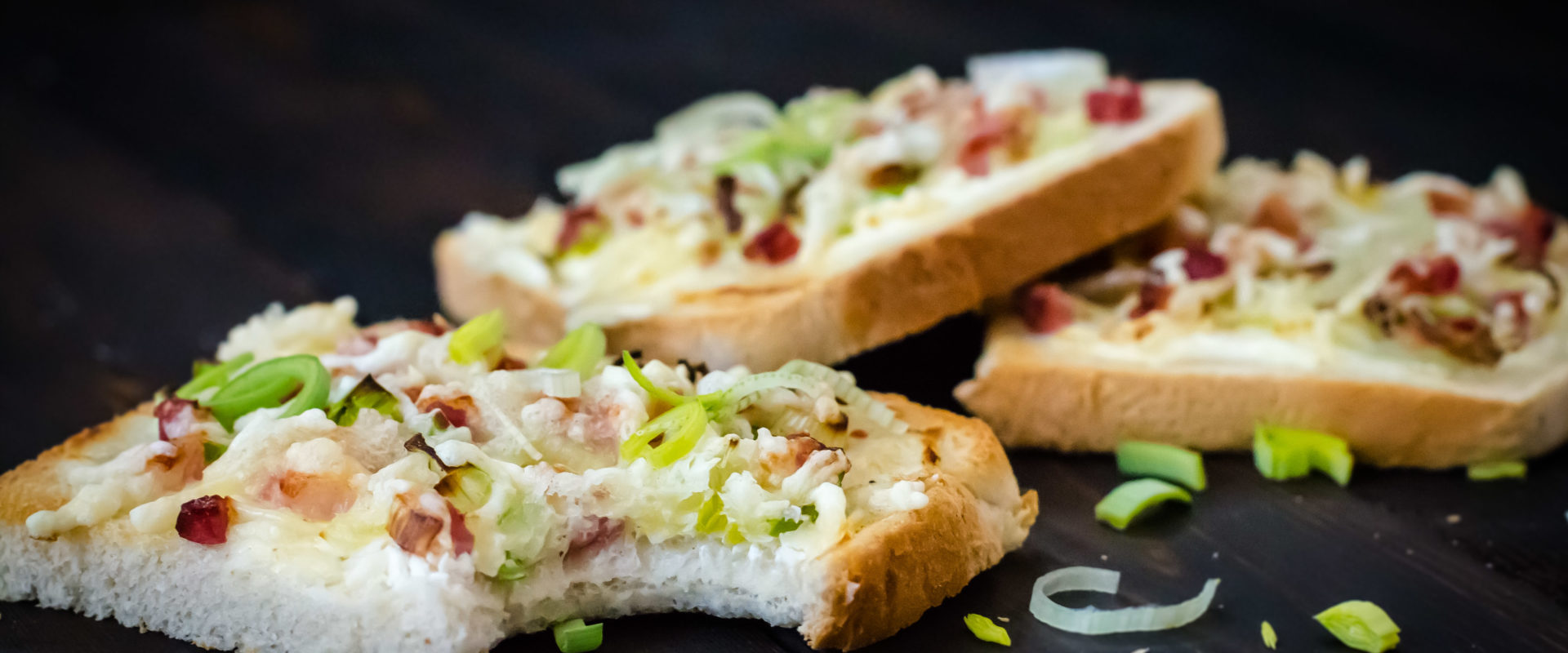 Express Flammkuchen Toast