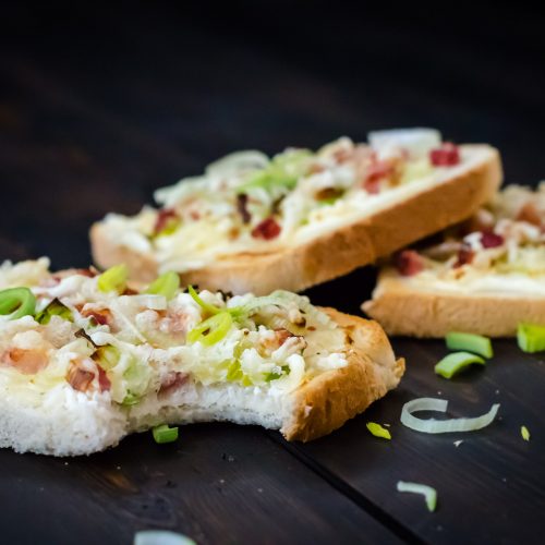 Express Flammkuchen Toast Knusprig Lecker Joyful Food