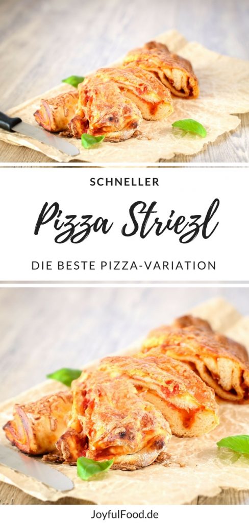 Pizza-Striezl schnelles Pizza Rezept