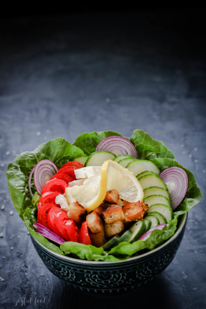 Griechische Salat Bowl