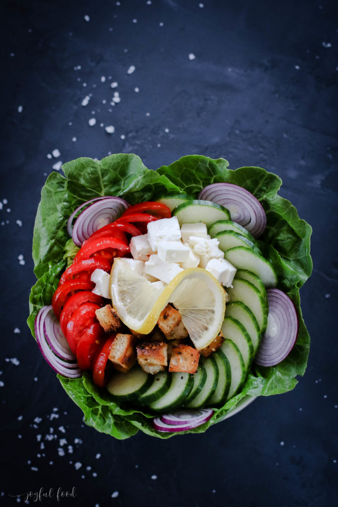 Griechische Salat Bowl
