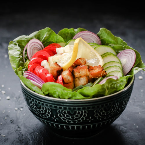 Griechische Salat Bowl