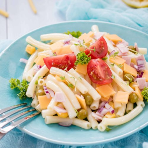 Makkaroni Salat mit Käse: Mac &amp;#39;n Cheese Nudelsalat | Joyful Food