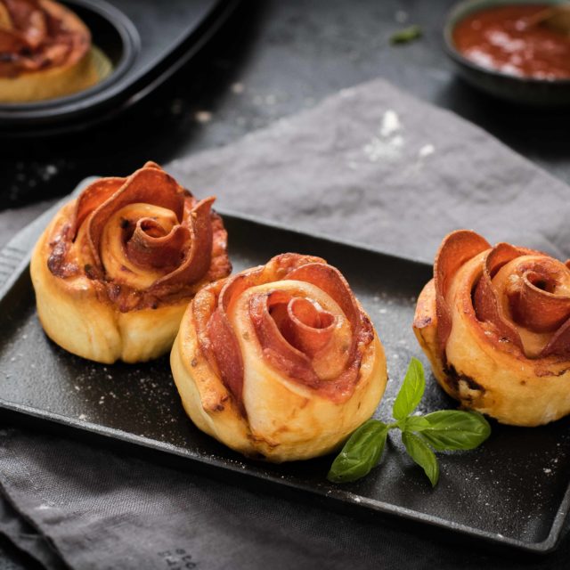Pizza Muffin Schnecken - schnell, einfach, lecker! | Joyful Food