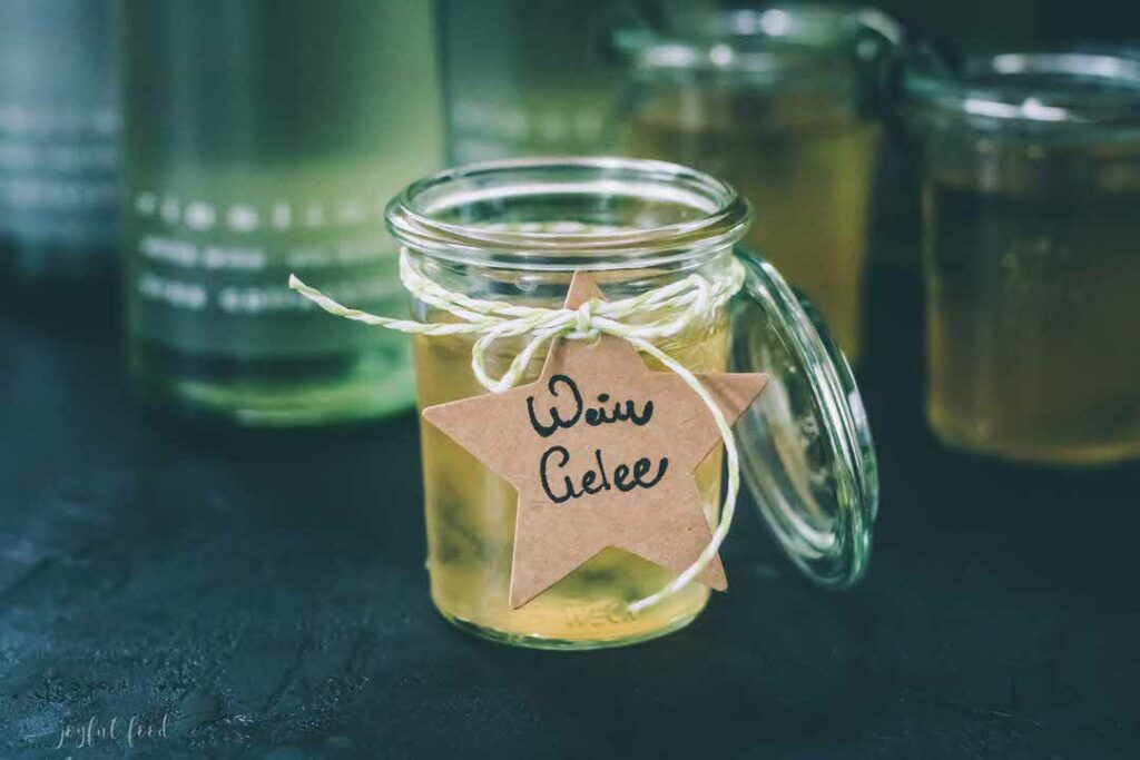 Weingelee Rezept, Weingelee selber machen