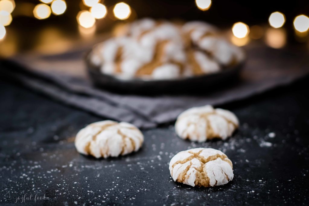 Butter-Zimt Busserl - köstliche Weihnachtsplätzchen mit Diamant Zucker