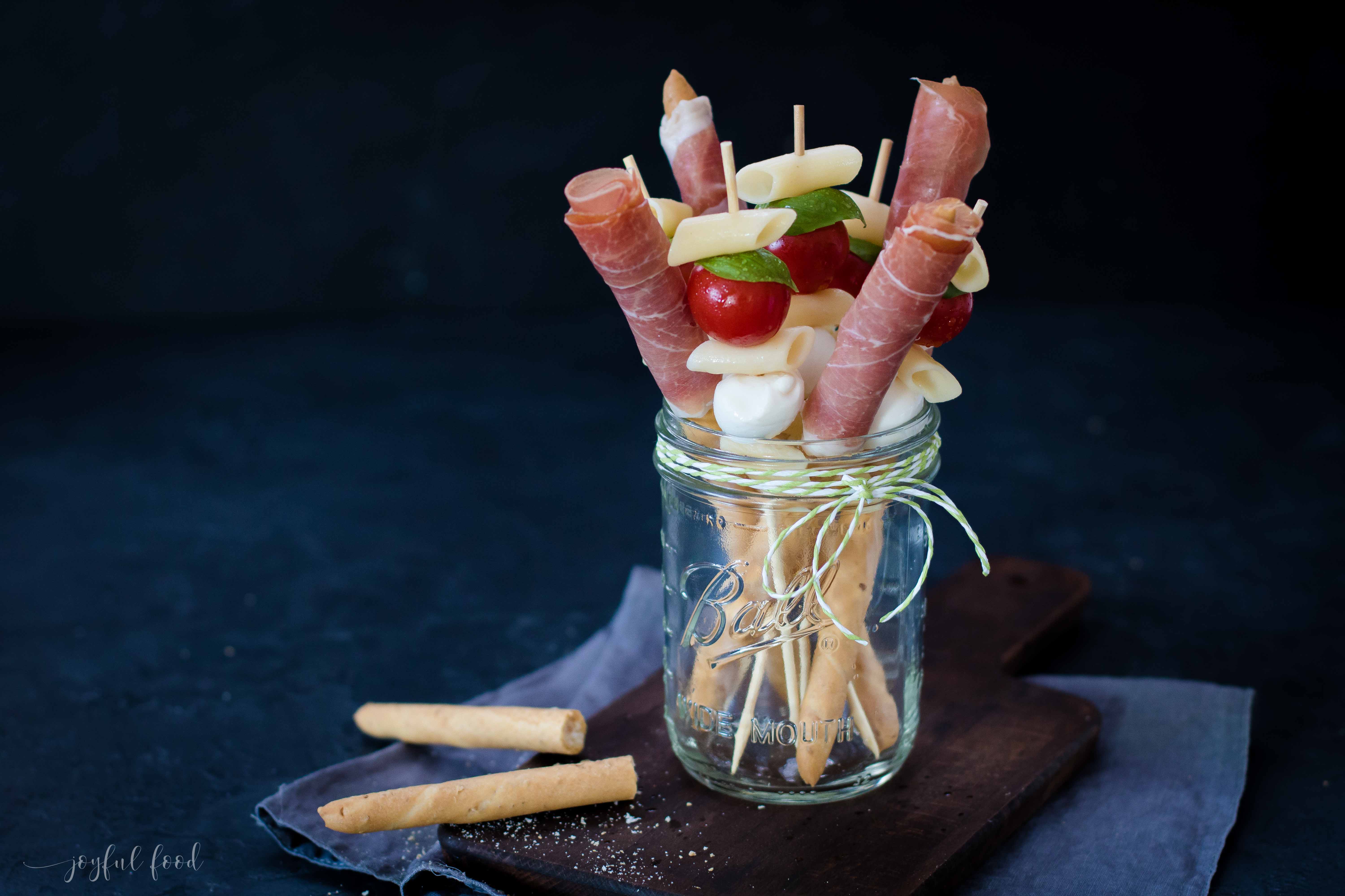 Antipasti Sticks Raffiniertes Mediterranes Fingerfood Joyful Food