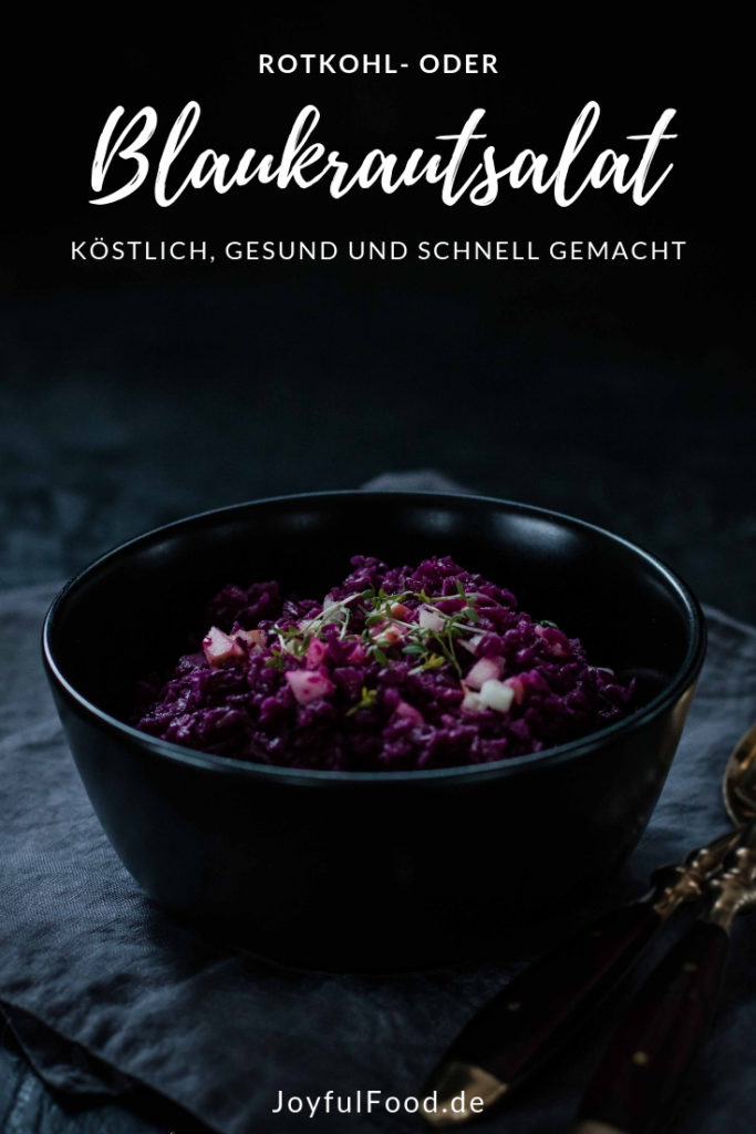 Blaukrautsalat Rotkohl Salat