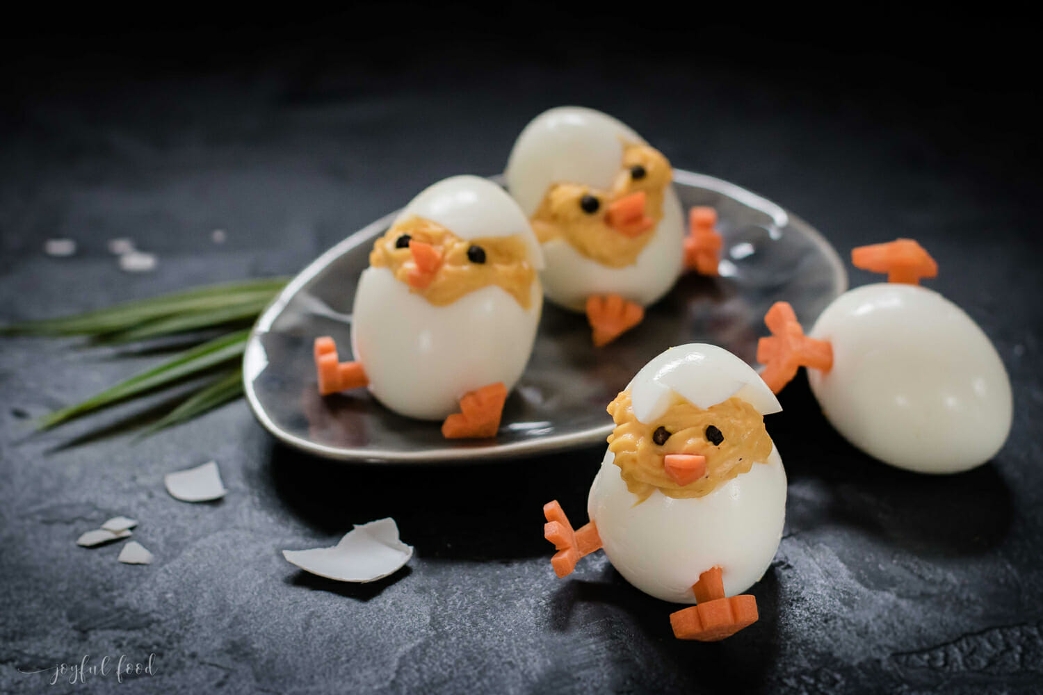 Süßes Osterrezept: putzige Eier Küken | Joyful Food