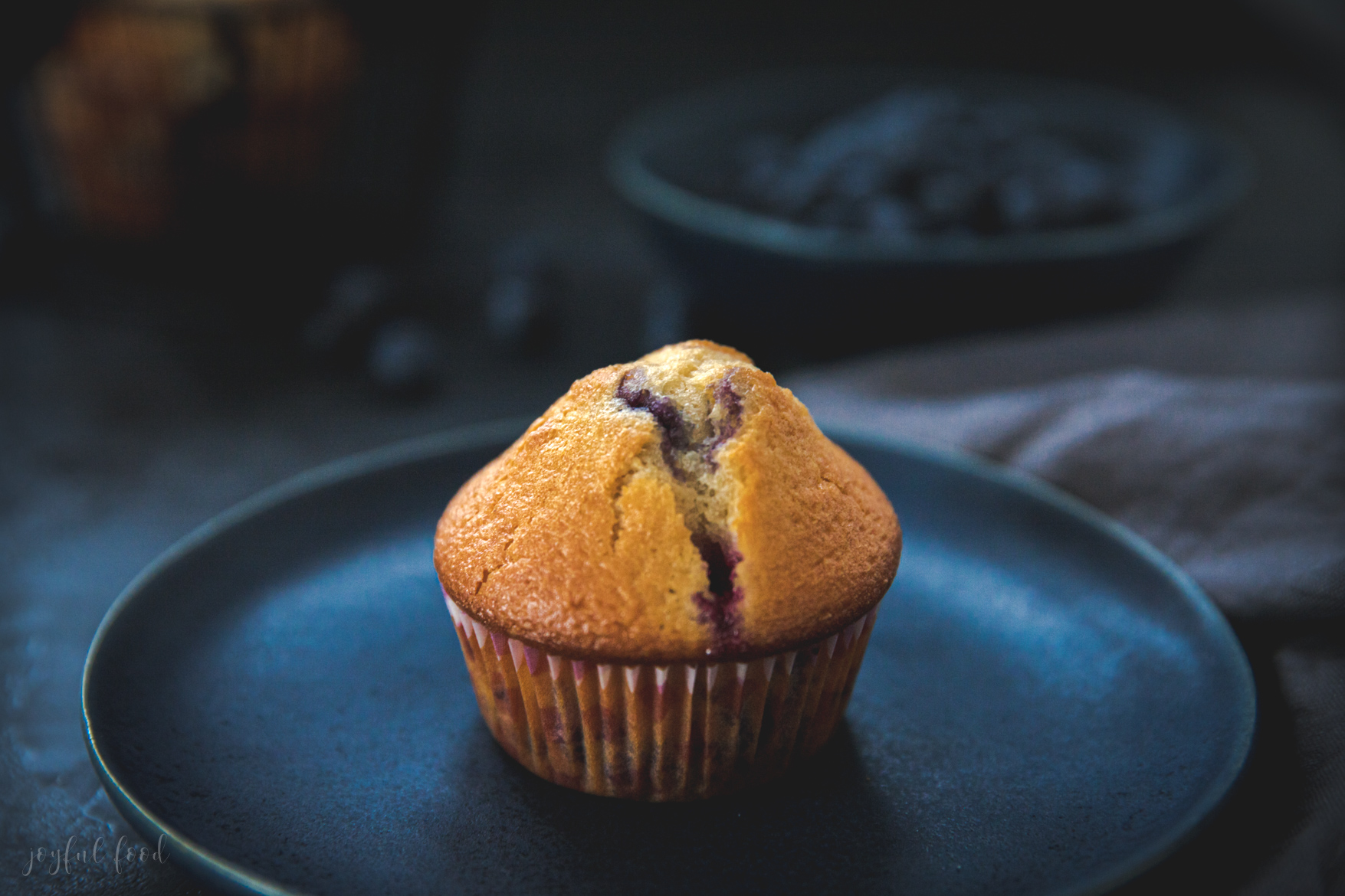 Laktosefreie Muffins: Super fluffig mit Blaubeeren und MinusL | Joyful Food